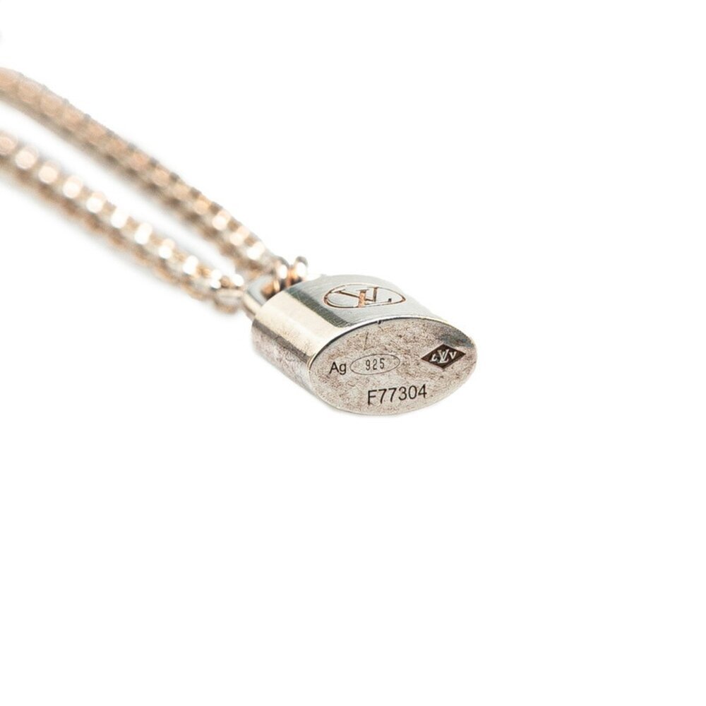 LOUIS VUITTON Silver Lockit Charm Bracelet - Picture 6 of 7